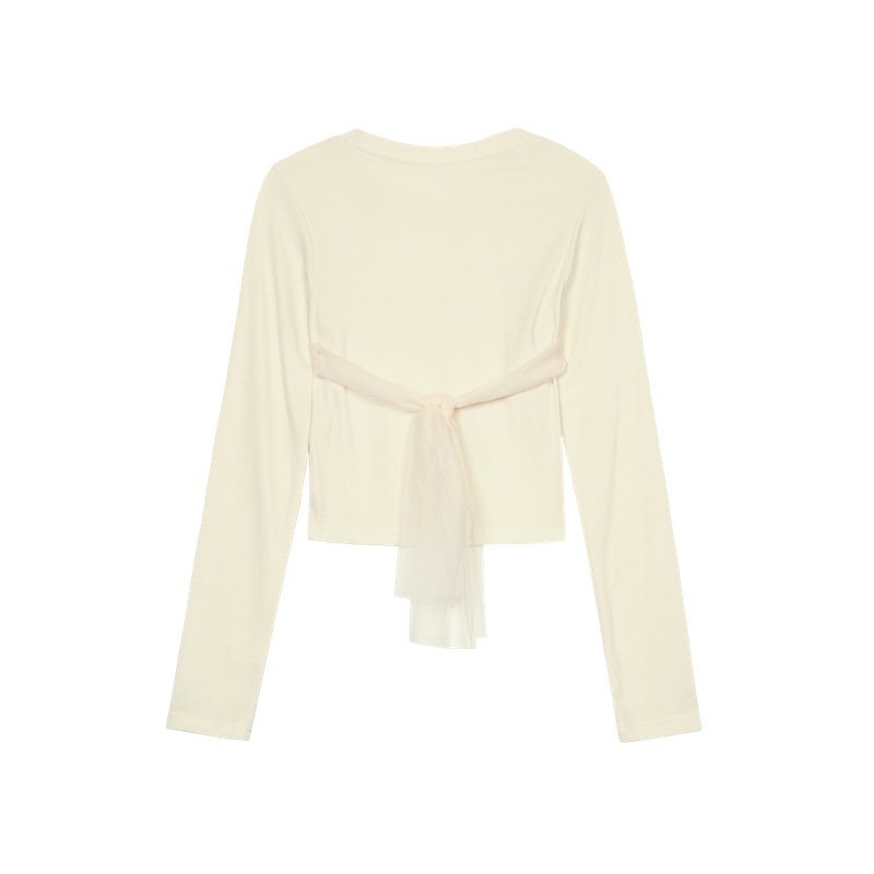 BALLET TIED RIBBON TOP (3 COLORS)