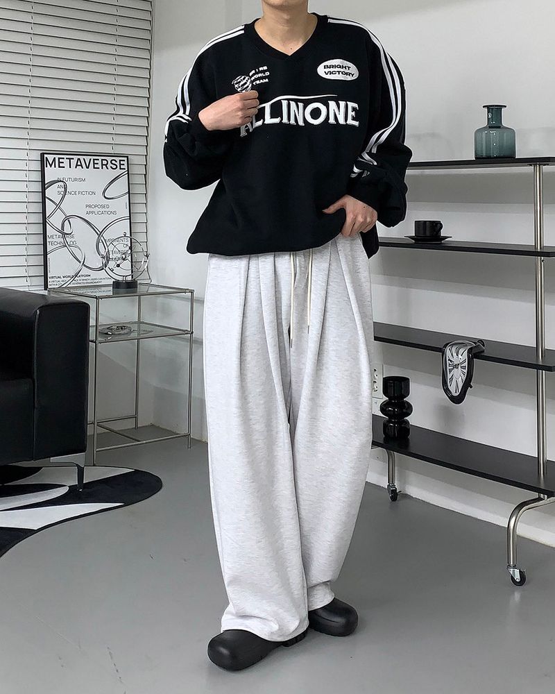 GT Four-Tuck String Wide Pants (5 colors)