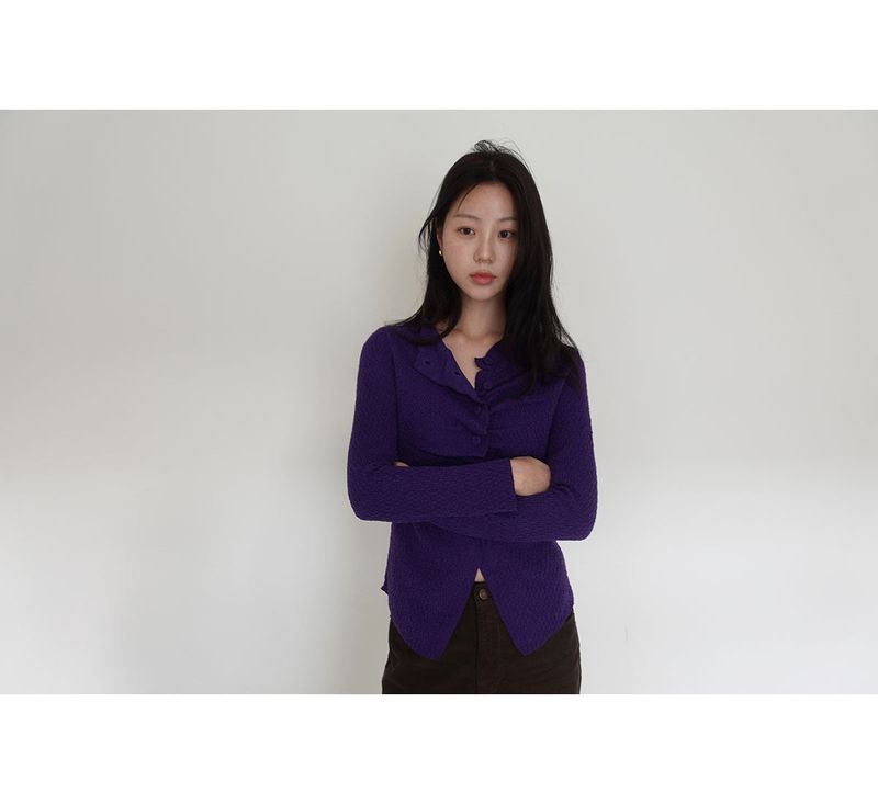 perfume knit cardigan (2C)