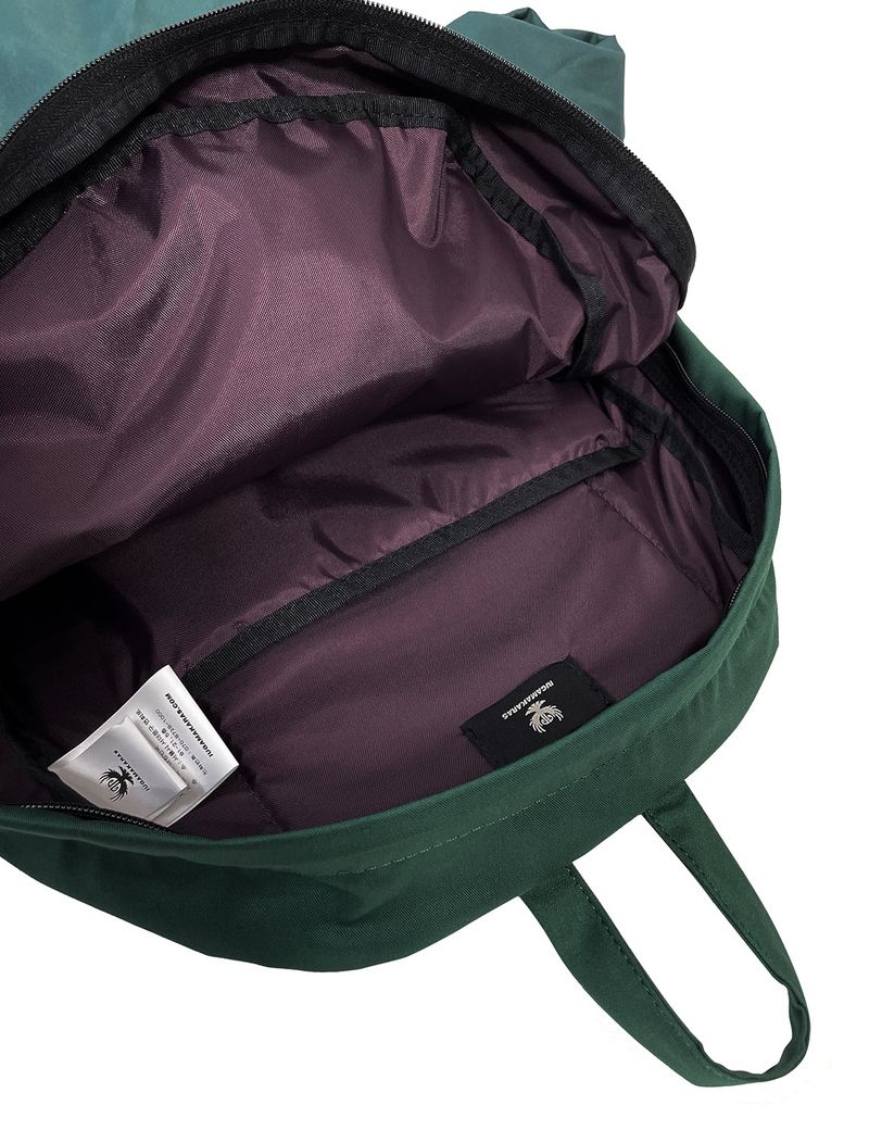Knotted Backpack (Peacock green)