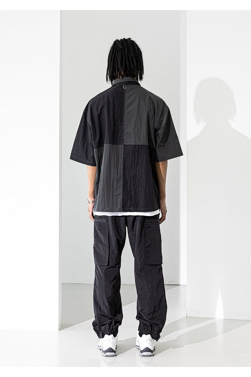 LIPSTACK POCKET OVERSIZED SHORT SHIRTS