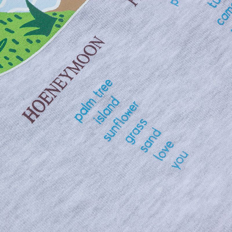 DAMP 'HONEYMOON' SWEAT SHIRT_MELANGE GRAY