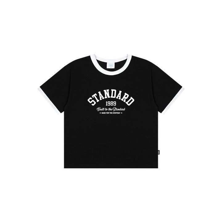 BUILT STANDARD Cool Cotton Crop Ringer Short Sleeve (SRCSTD-0256)