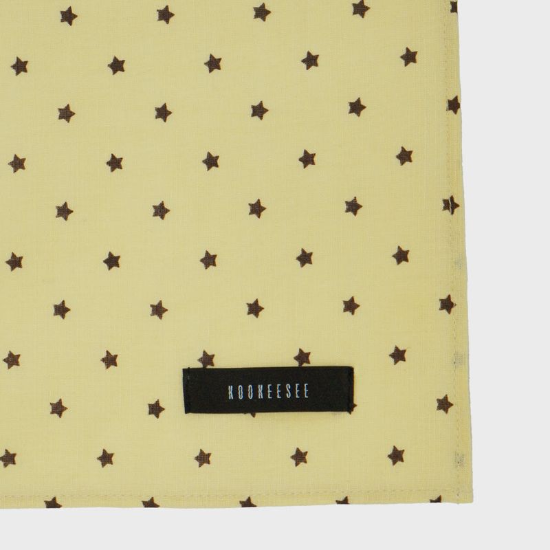 Little Star Long Scarf (yellow)