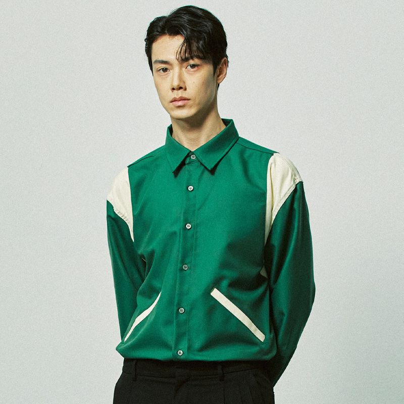 essential varsity shirts green
