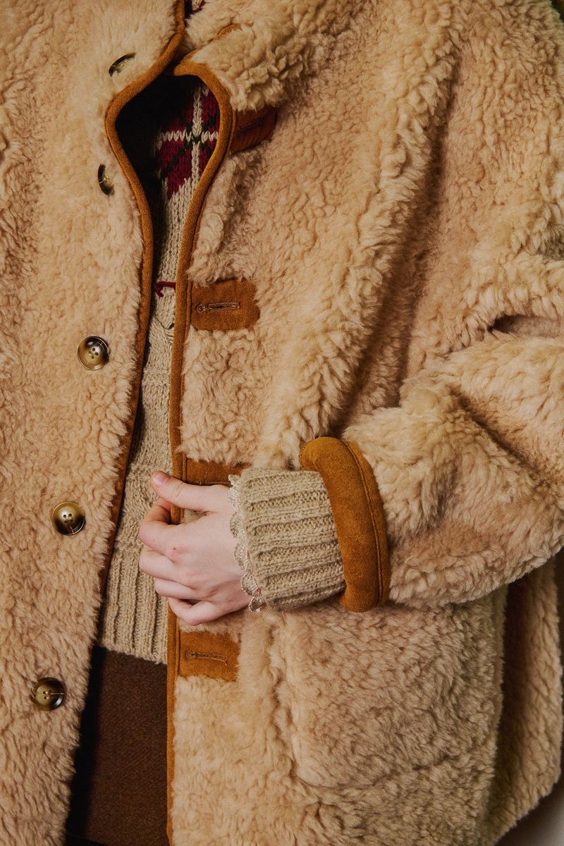 Reversible Shearling Mustang Jacket