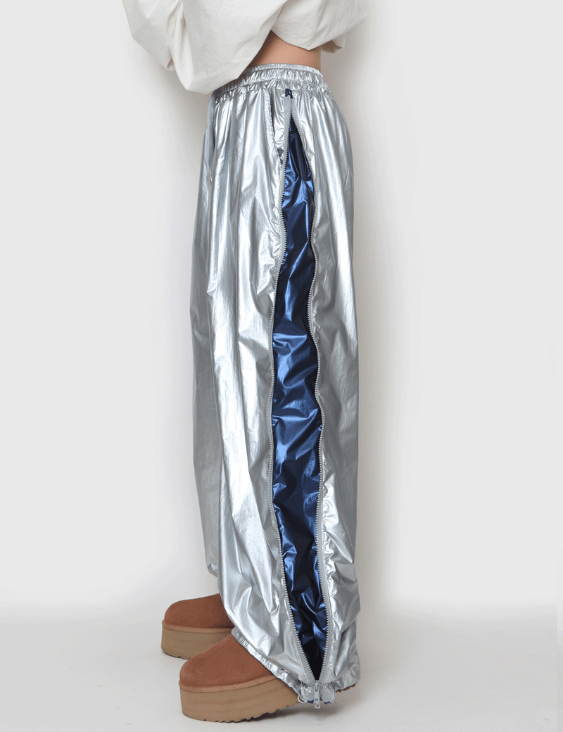 nutellike(ヌテールライク)の「metal side zipper pants(Pants)」