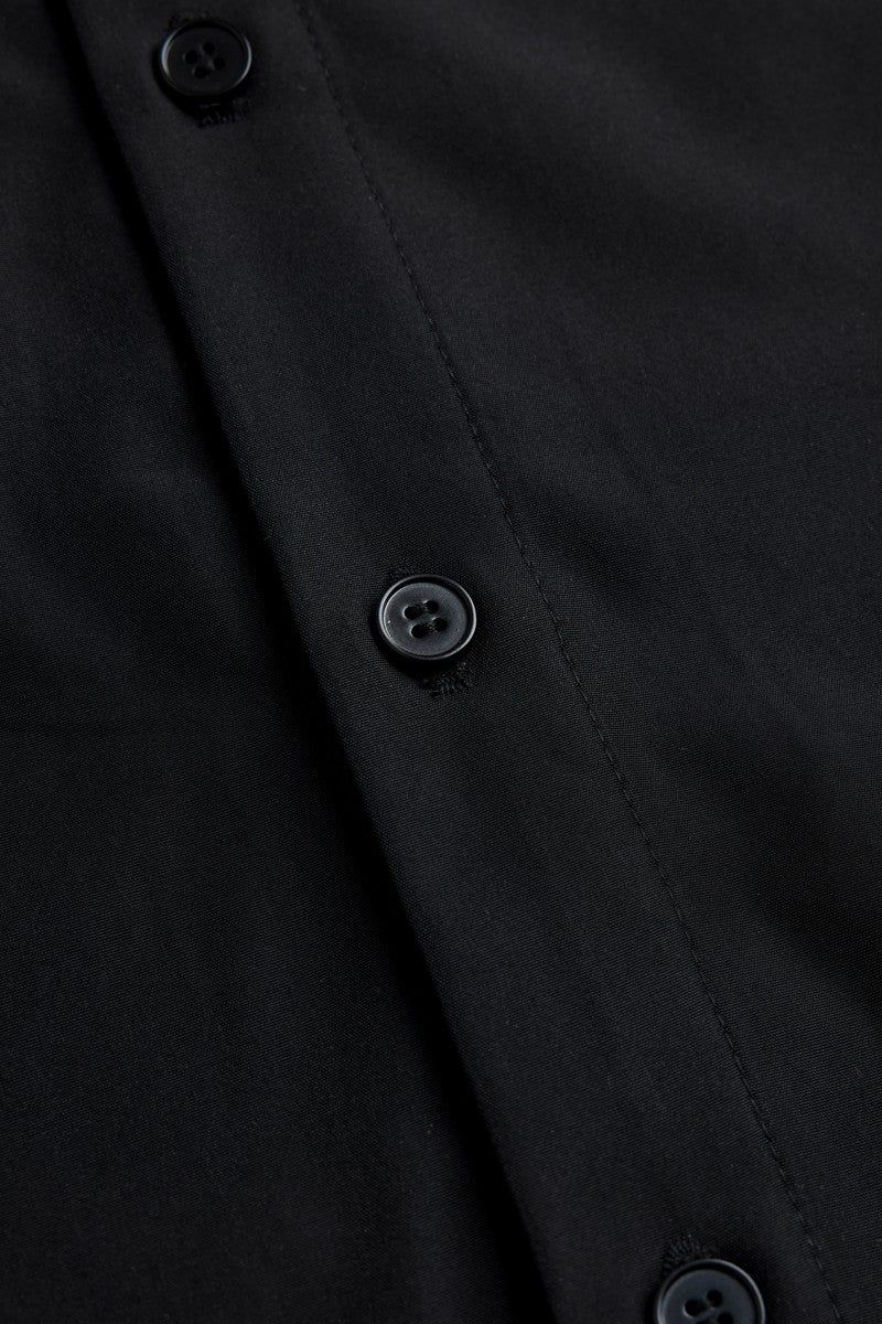 Crisp Solid Oversized Shirt