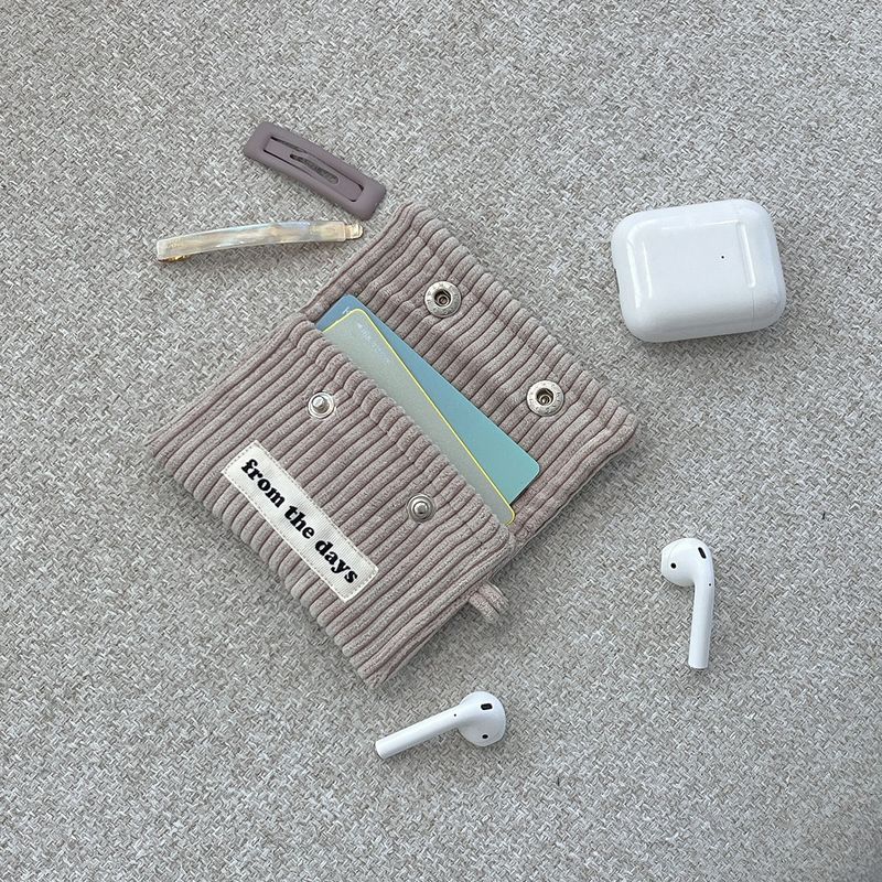 【MADE】Corduroy Mini Card Wallet