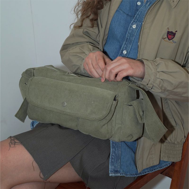 Cozy pocket bag_khaki