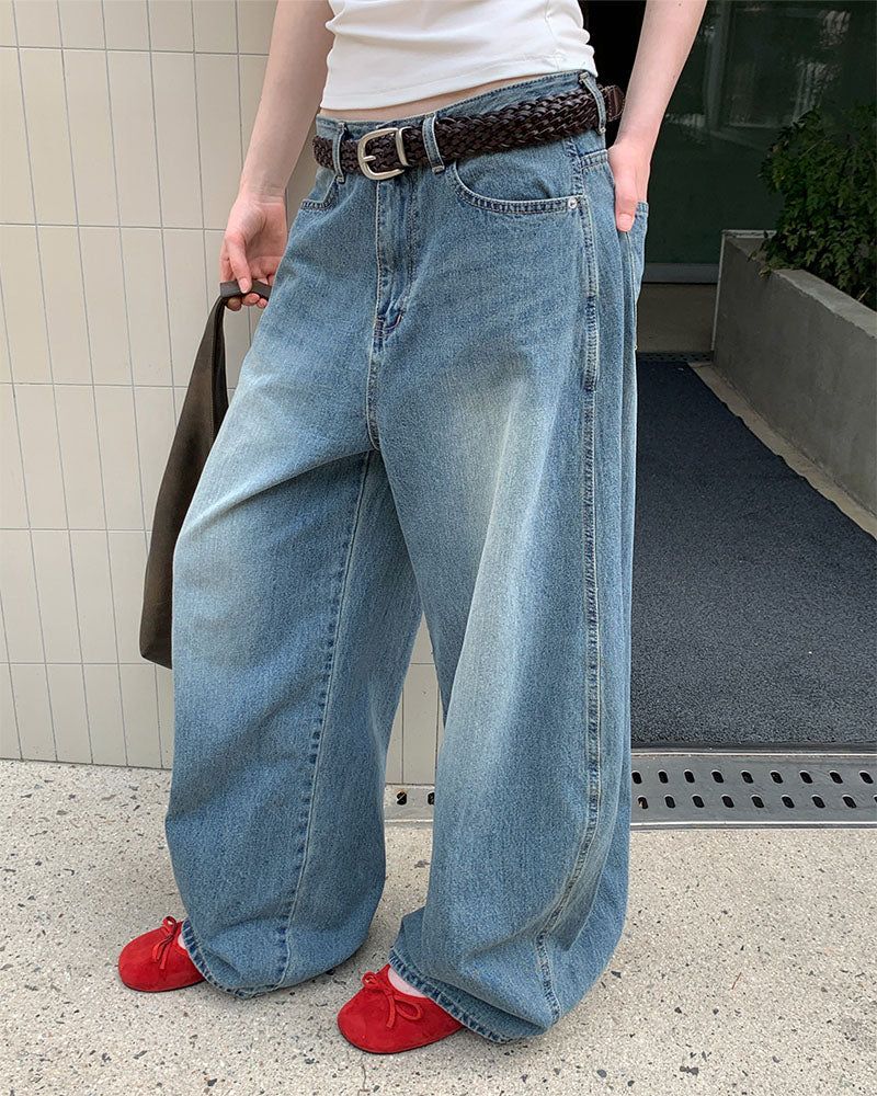 BEIDELLI（ベイデリー）の「[ORIGINAL] Kor Balloon Denim Summer Wide Pants（Pants）」
