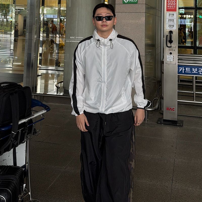 Camo Nylon Pants (3color)