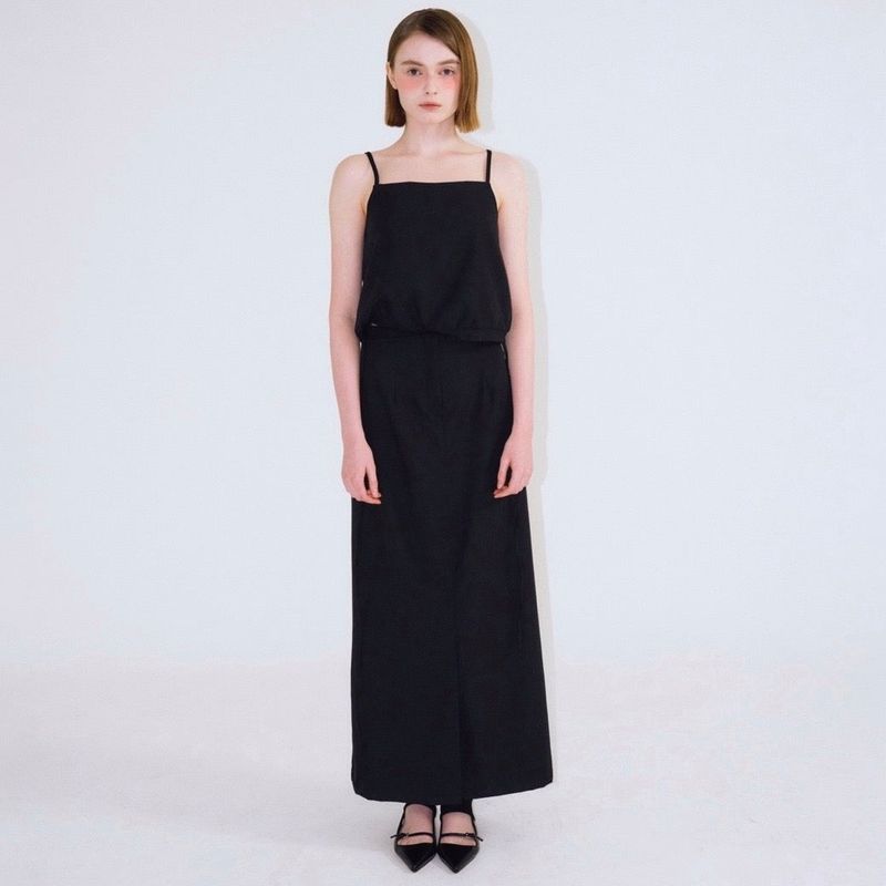 Barrel Set-up Skirt - 2colors