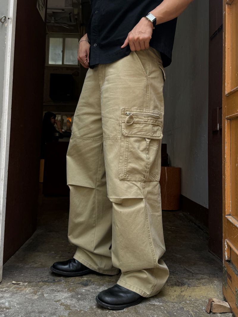Day zipper cargo pants