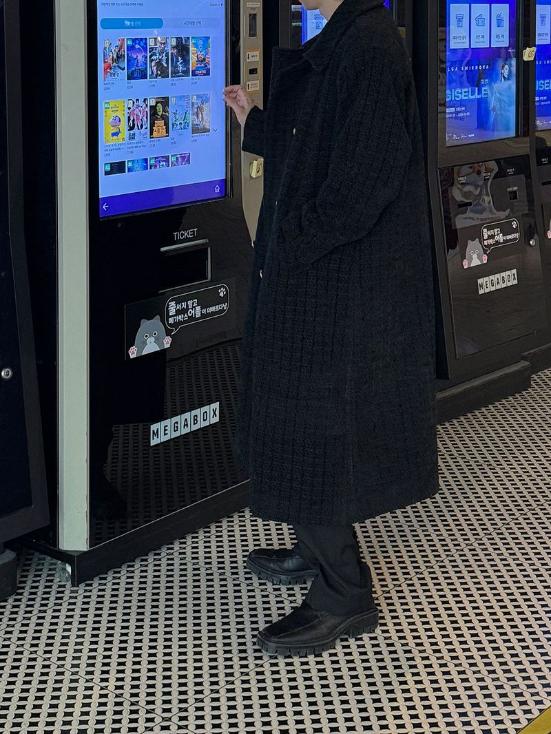 3 TAP Emma Wool Tweed Coat (2color)