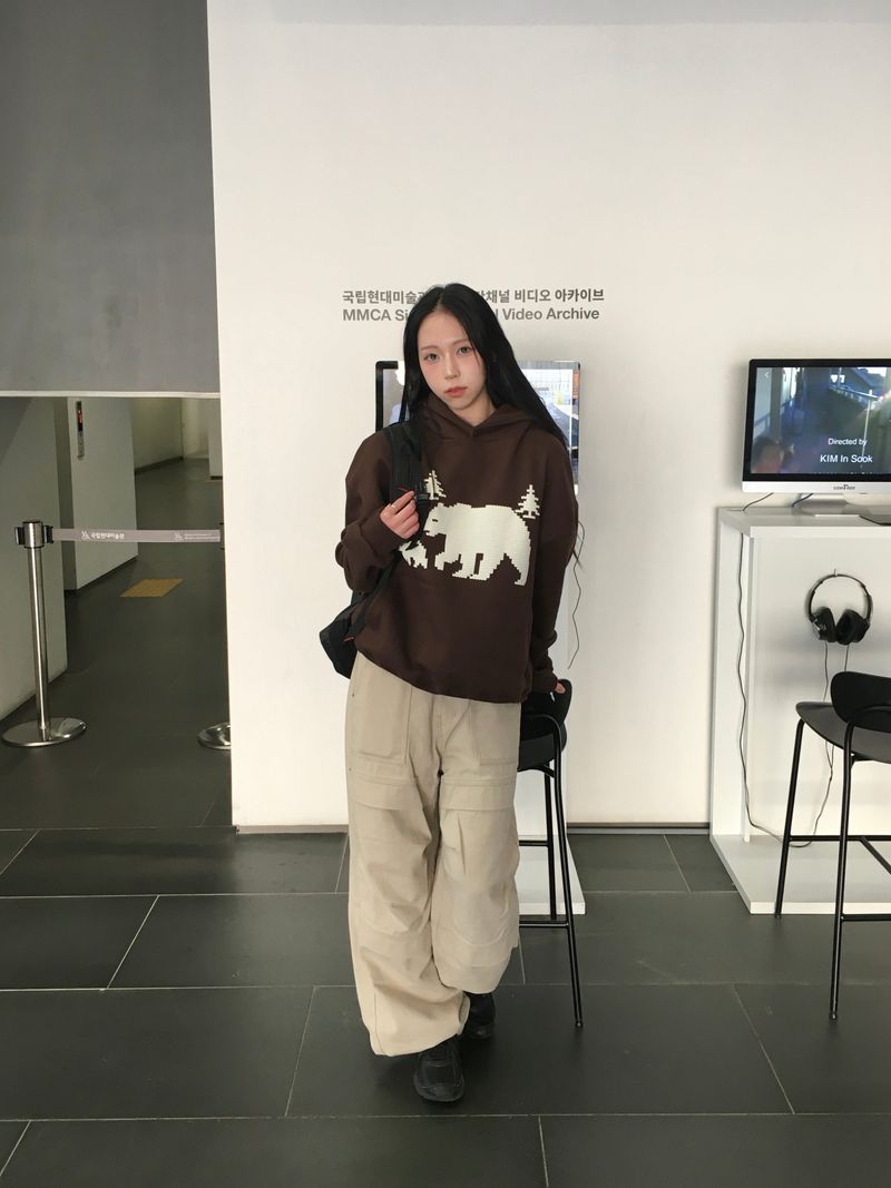 ムーブカットスナップワイドパンツ(3c)