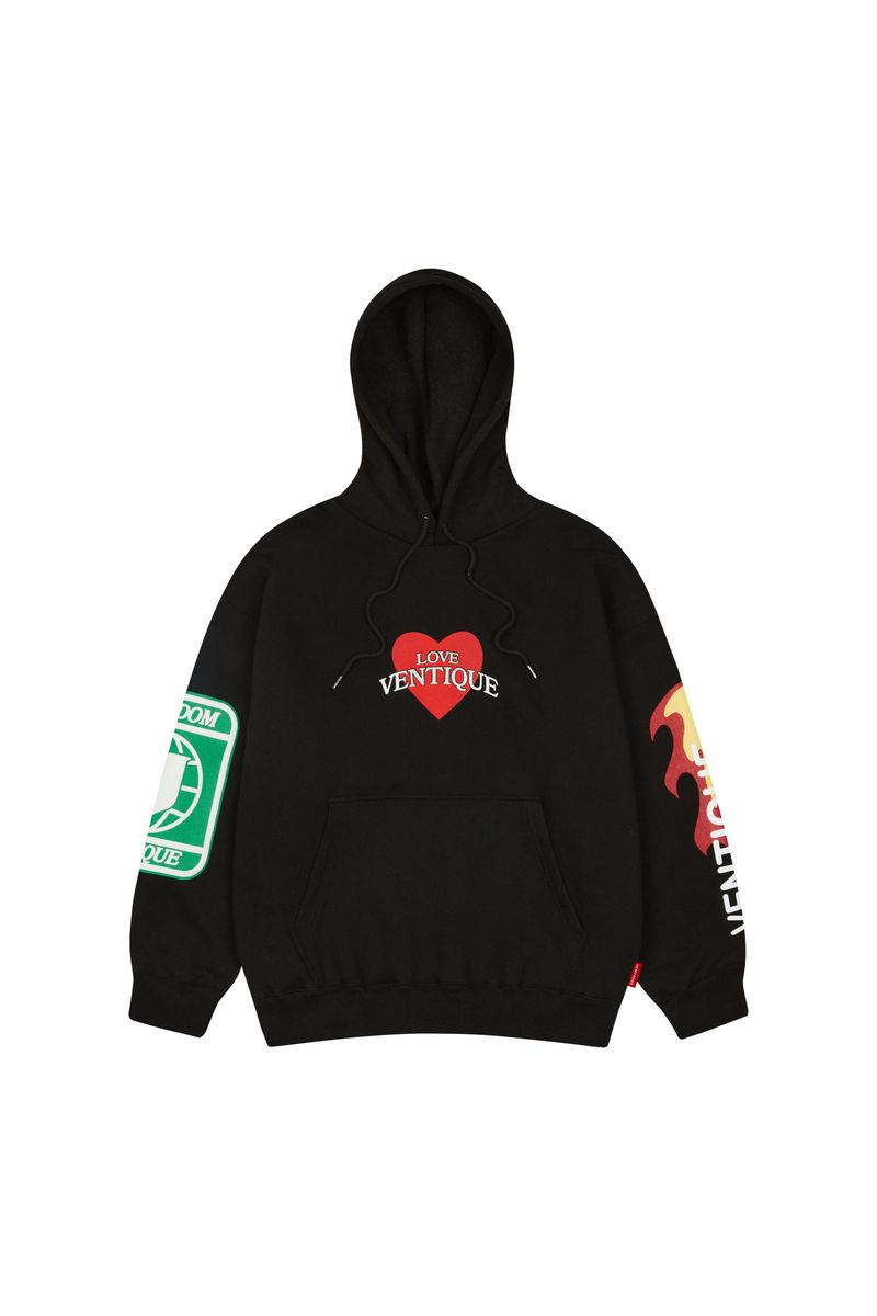 VENTIQUE Freedom napping hoodie 3color