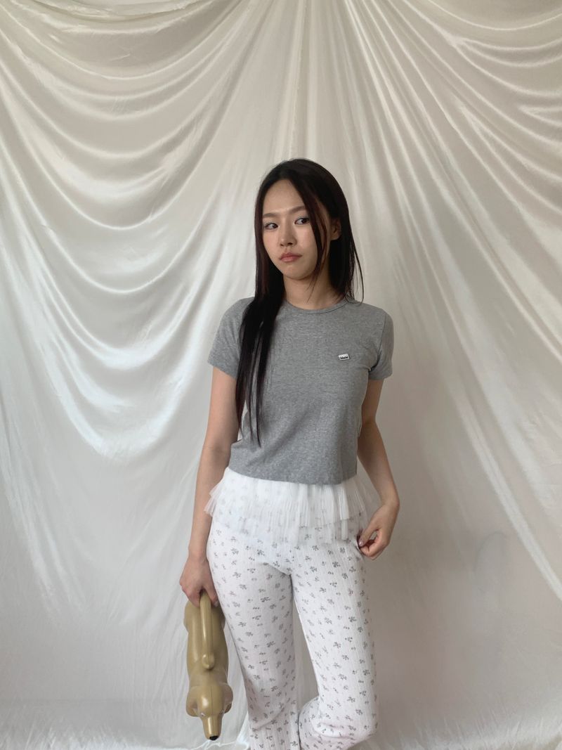 basics t-shirts-3type(white,gray,pink)