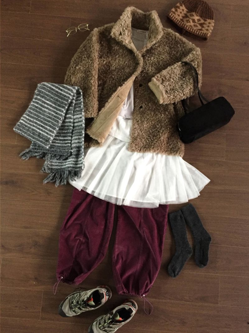 Le Sheer Layered Skirt (1color)