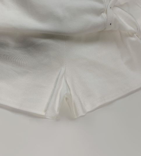 skirly button low-waist skirt (white)
