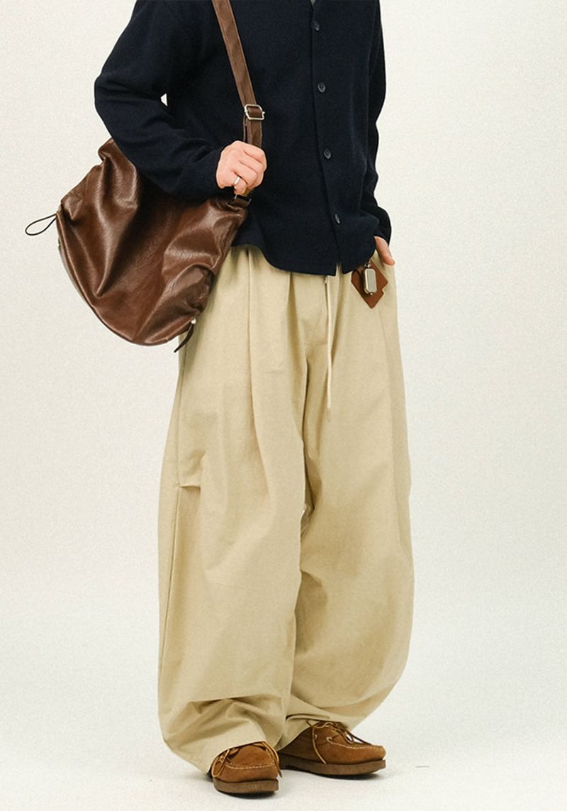 SEMIKAJI（セミカジ）の「OUR Curved CN Balloon Pants（Pants）」