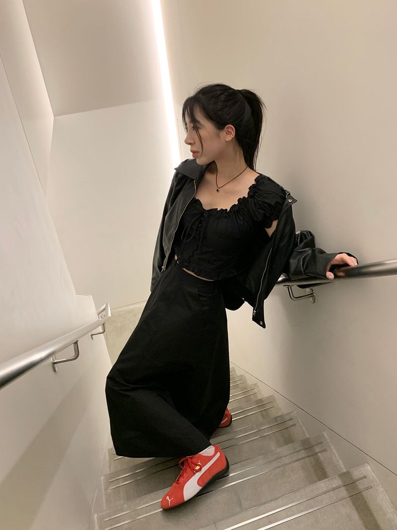 [MADE] POUTO COTTON LONG SKIRT