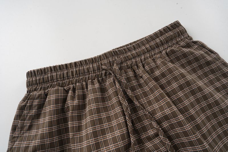 Noah Classic Check Shorts