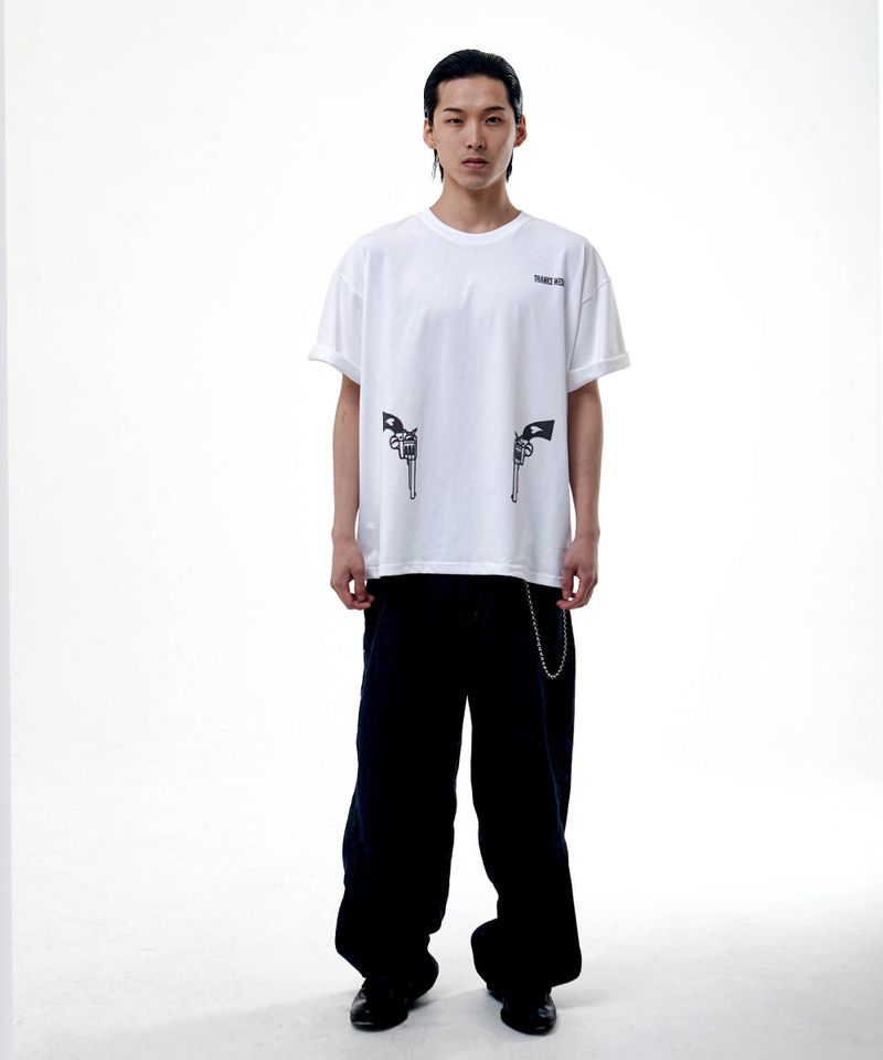 ARCHIVE REVOLVER TSHIRT-WHITE