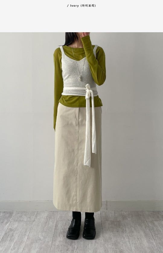 Enne Alpaca Wrap Bustier