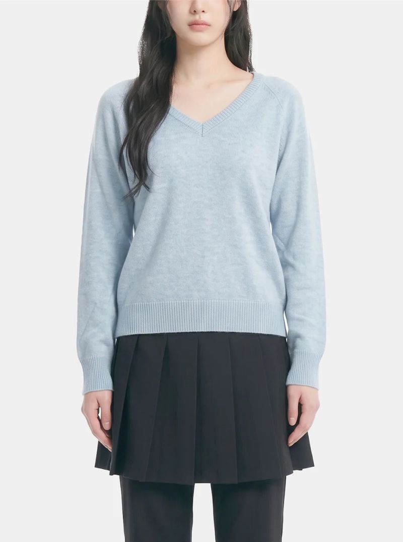 Faye Soft Balloon Knit Top
