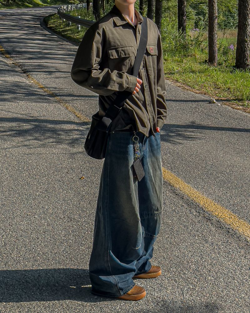 Fair Work Patch Shirt Jacket