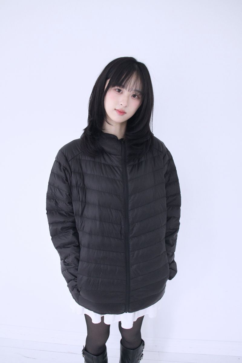 aoyu（アオユ）の「ダックダウンライトフードスリムパッドジャケット (2colors)（ジャケット/アウター）」