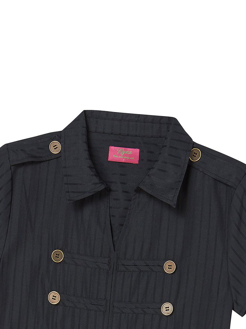 NAPOLEON SHIRT BLACK