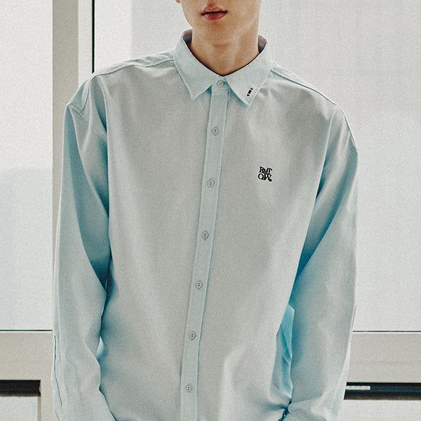 ROMANTIC CROWN(ロマンティッククラウン)の「RECENT OXFORD SHIRT_SKY BLUE(Tops)」