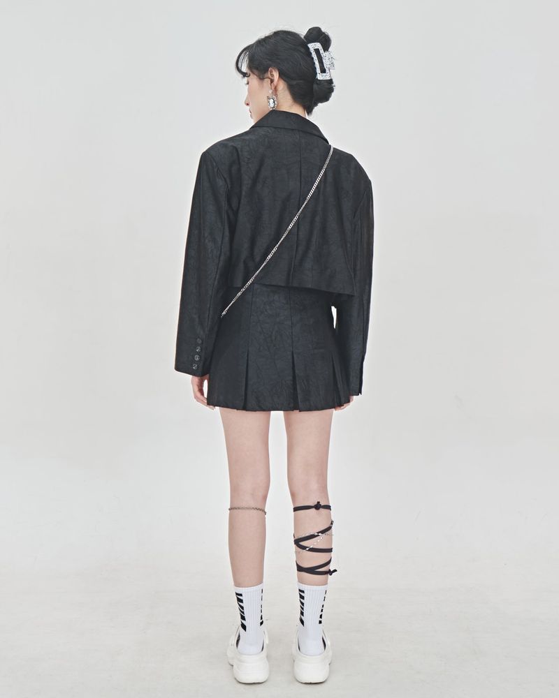 CREASE SET-UP JACKET