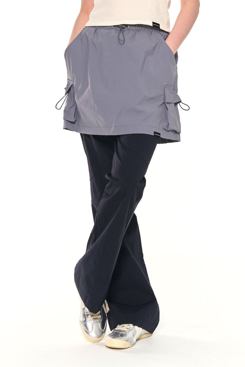 COLORS SKIRT PANTS (NAVY)