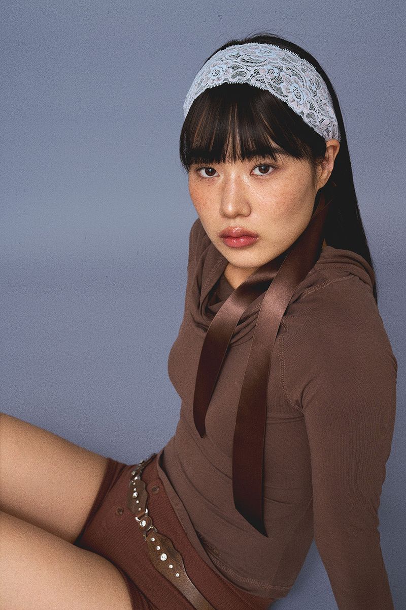 SKILY LACE BAND / BROWN