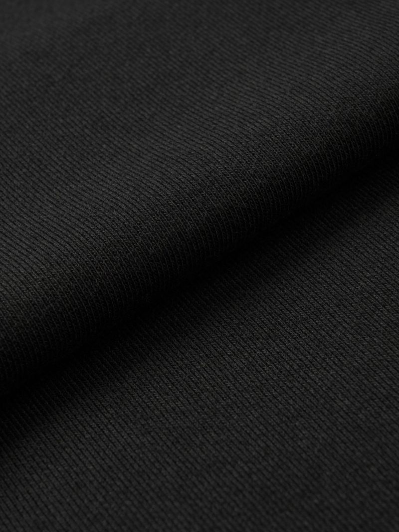 Asel Hooded zip-up Black