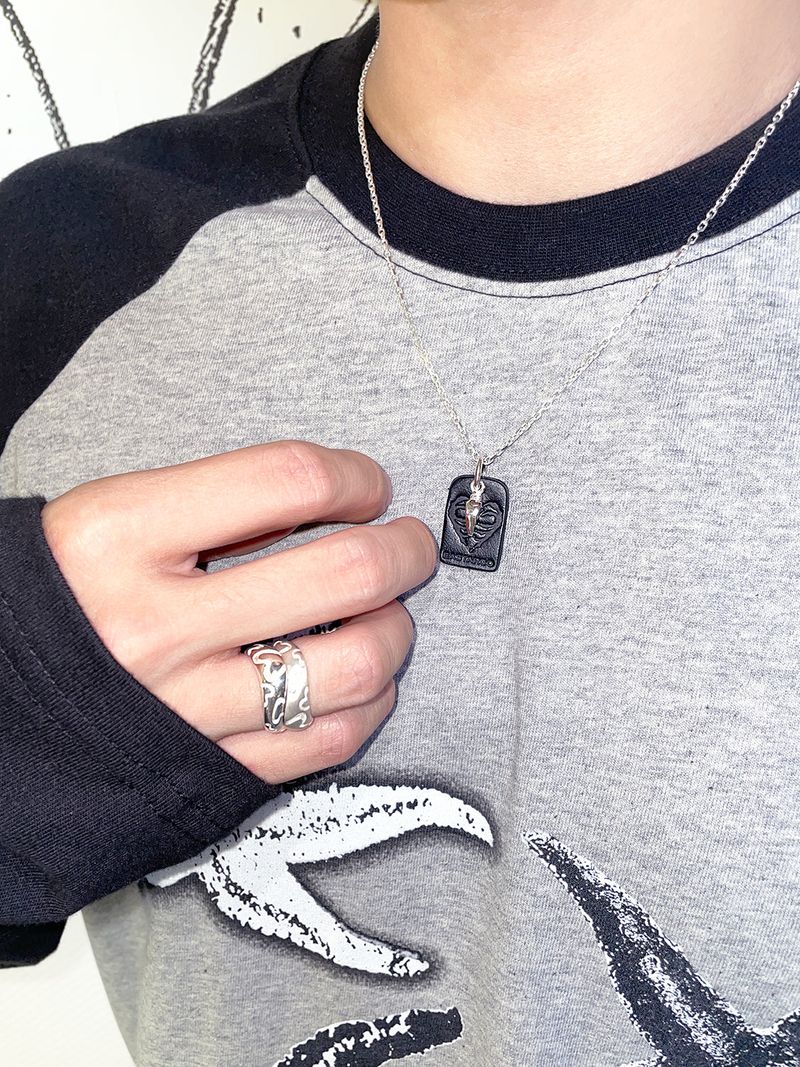 HEART BONE TARGET PENDANT