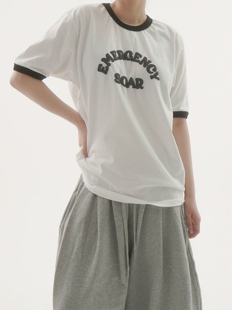 onearv（ワンアブ）の「Air ringer short sleeve T-shirt -2C（Tops）」