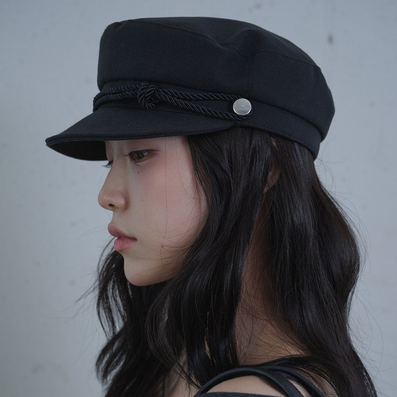 Knotted Rope Marin Cap (Black)