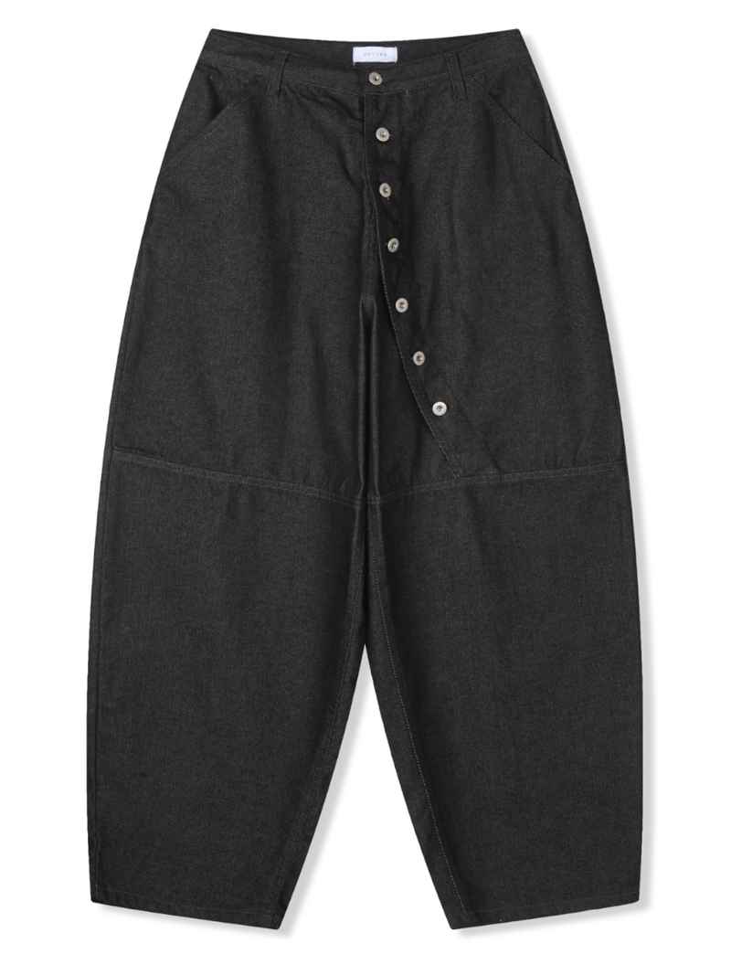 snap cover pants