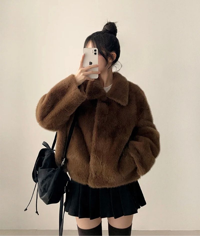 Somi Soft Touch Eco Per Collar Jacket