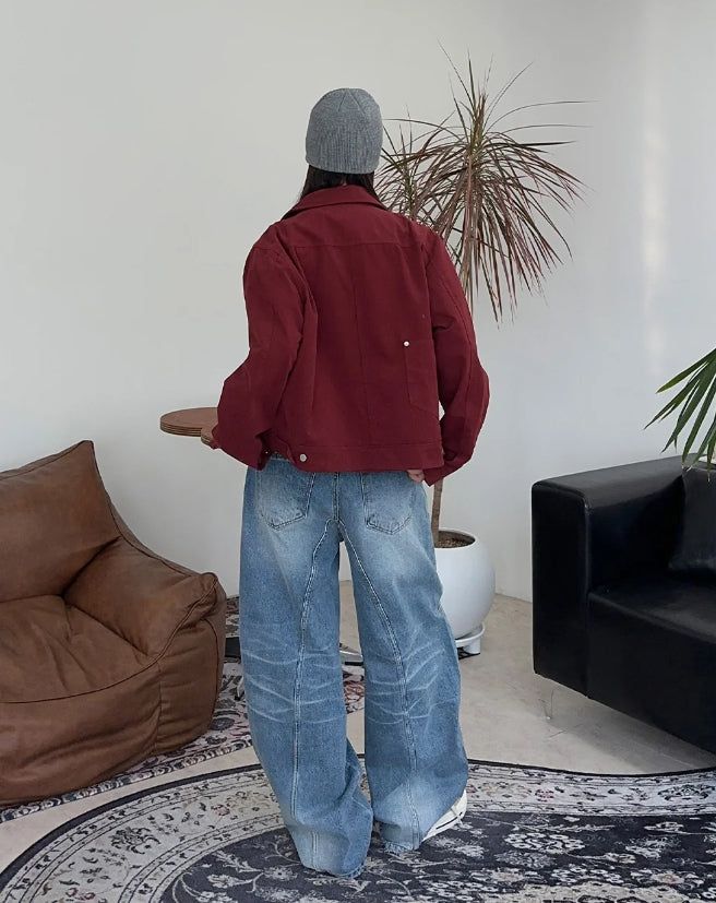 Cliff Dyeing Cotton Jacket