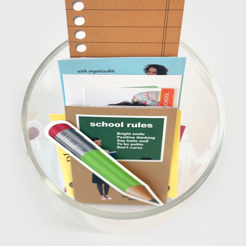 oab school pack / scrap sticker set