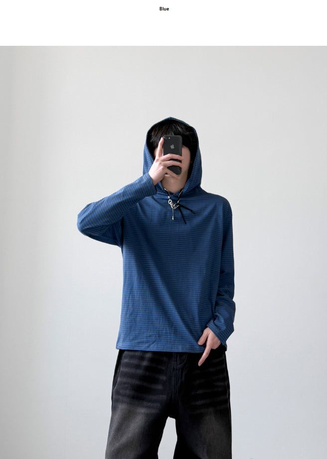 Phil Layer Stripe Hoodie