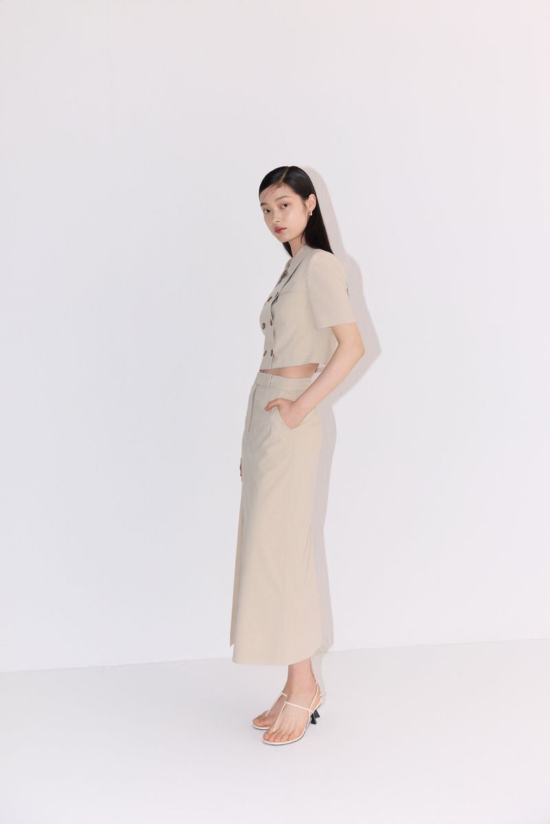 NO.35 JACKET - BEIGE