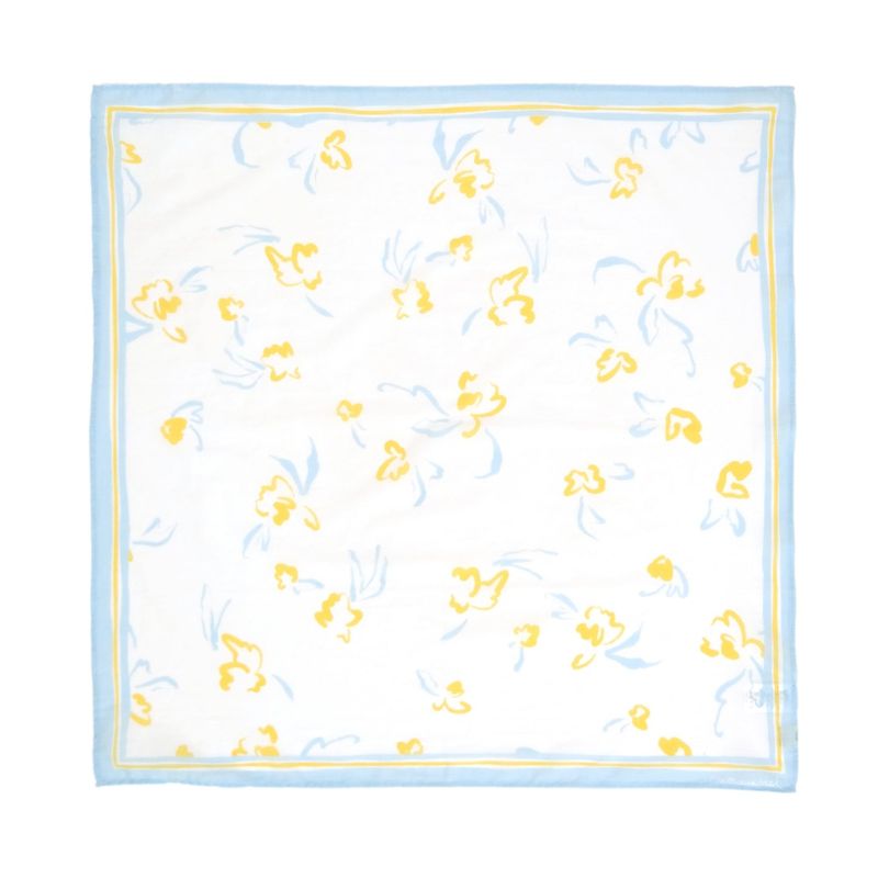 [Organic Scarf] Genista - Blue