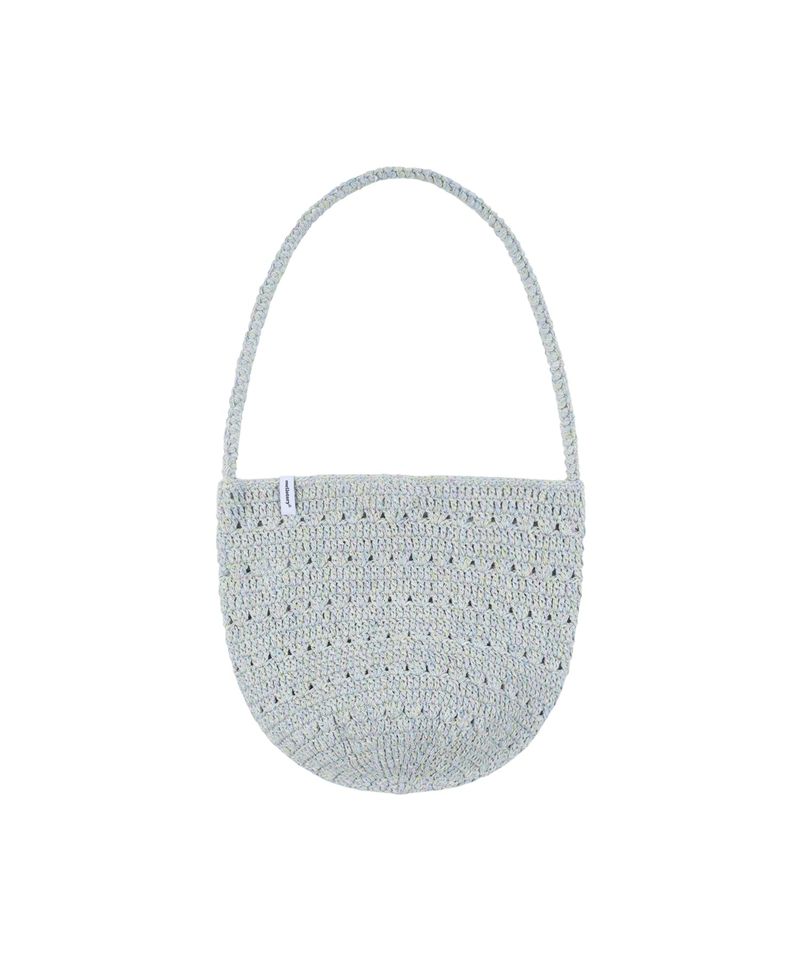 ROUND CROCHET KNIT BAG (MINT)