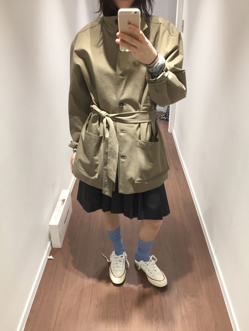YWD PLEATS SKIRT + BELT (2color)